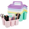 Find Scrapblooms Plastic Caddy For Classroom,Office,Home,6-pack Storage Caddy For Pencil,Pen,Craft