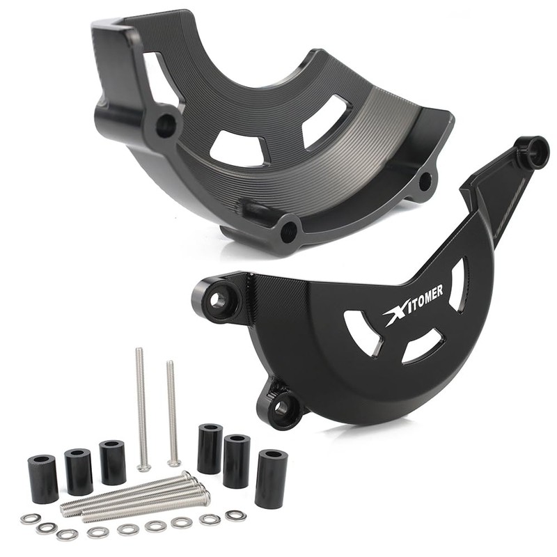 Xitomer Motorcycle Clutch +Engine Cover Guard, Fit for MT-07 FZ-07