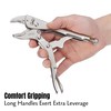 Mr. Pen- 7 Inch Curved Jaw Alloy Steel Locking Pliers