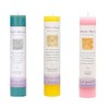 Crystal Journey Reiki Charged Herbal Pillar Candle Bundle (Angel's Influence,