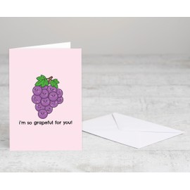 BYANIKA A6 Thank You Cards Gratitude Thanks Appreciation Card For Him Her Best Friend Colleague For Helping Me Your Help Support Cute Pun
