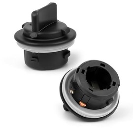 Enchufe de luz de señal delantera, enchufe de intermitente compatible para Kia Hyundai Elantra Soul, apto para Sportage Forte Sonata, reemplazo para 92166-3K000 (enchufe de luz de señal de 2 piezas)
