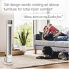 Lasko Works with Alexa Oscillating Tower Fan, Voice Controlled, 4