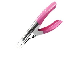 2pcs Nail Clippers, Acrylic False Nail Pointer, Nail Art Clippers, Suitable for Repairing False Nails, Nail Art Scissors Tools (Pink, Black)
