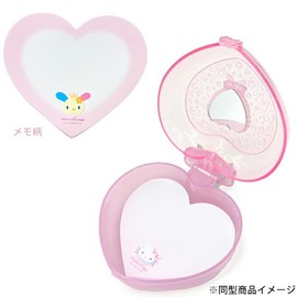 Sunstar Stationery Sanrio Character Memo, Case Included, Y2K Ballet Core, Usahana S2846349