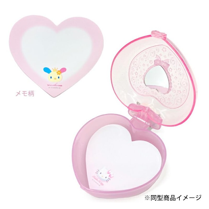 Sunstar Stationery Sanrio Character Memo, Case Included, Y2K Ballet Core,