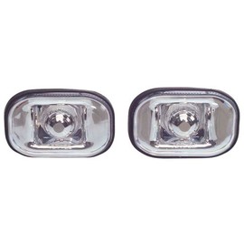 AUTO-STYLE Set of Side Indicators Compatible with Toyota Various Models - Clear