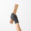 Utomiya Manufacturing King NBR0800PF-KB Craft Gloves, 50 Sheets, Large, Black,