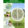 Large Fruit Trees Netting Cicadas - 2Pcs 8X5.3FT with Zipper