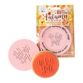 Sweet Stamp by AmyCakes Autumn Outboss Plastic Expression Stamp, It's Fall Y'all