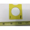 Genie 48656 Genie Yellow E Stop Decal Lable SK50200203JE