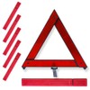Triangle warning sign, reflector, stop sign, for emergency stops, accidents,