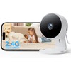 GNCC 1080P Indoor Security Camera, 2.4G WiFi AI Motion Sound