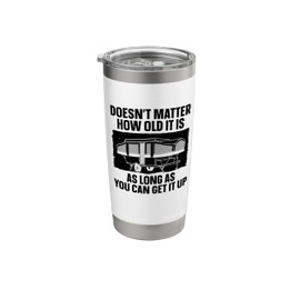 Best Pop Up Camper Art For Men Women Pop Up Trailer Camping Stainless Steel Insulated Tumbler