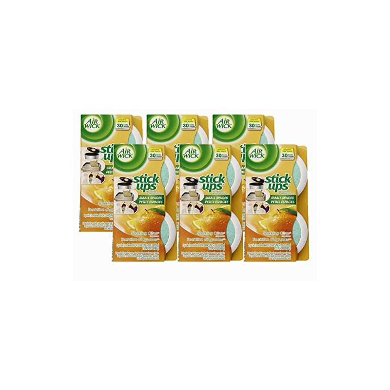 Air Wick Stick Ups Air Freshener, Sparkling Citrus, 2 Count