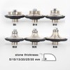 Raizi B25 25mm Demi-bullnose/Roundover Diamond Hand Profiler/Router Bits for Granite