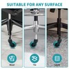 Office Chair Caster Wheels Set of 5 Heavy Duty &