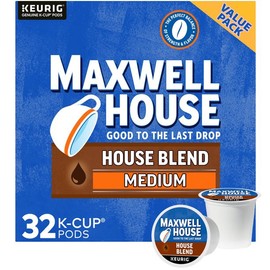 Maxwell House Blend Medium Roast Coffee Pods, 32  K-Cup
