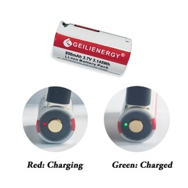 XUNTU 3.7V 850mAh Rechargeable Li-ion Battery Compatible for Streamlight SL-B9 (6 Count)