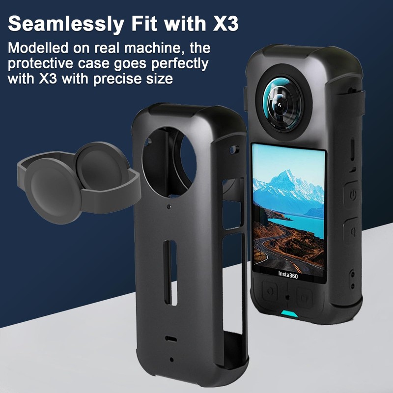 DGUSO Insta360 X3 Accessories 6-in-1 Insta 360 X3 Accessory Kit,