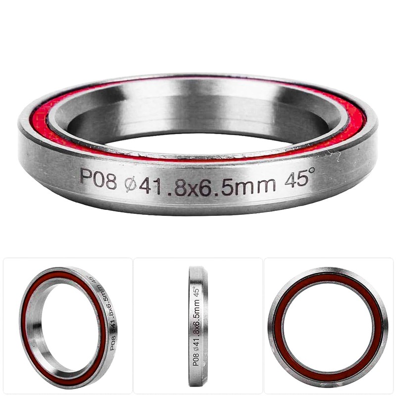 Laroal 2pcs 41.8mm Heavy Duty Bicycle Headset Bicycle Headset Bearings