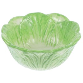 BESTOYARD Ceramic Cabbage Bowl Ceramic Mixing Bowls Ceramic Sculpted Bowl Ice Cream Bowl Oatmeal Bowl Adorable Bowl Fruit Bowl Pasta Bowl Breakfast Bowl Ceramics Student Salad Bowl