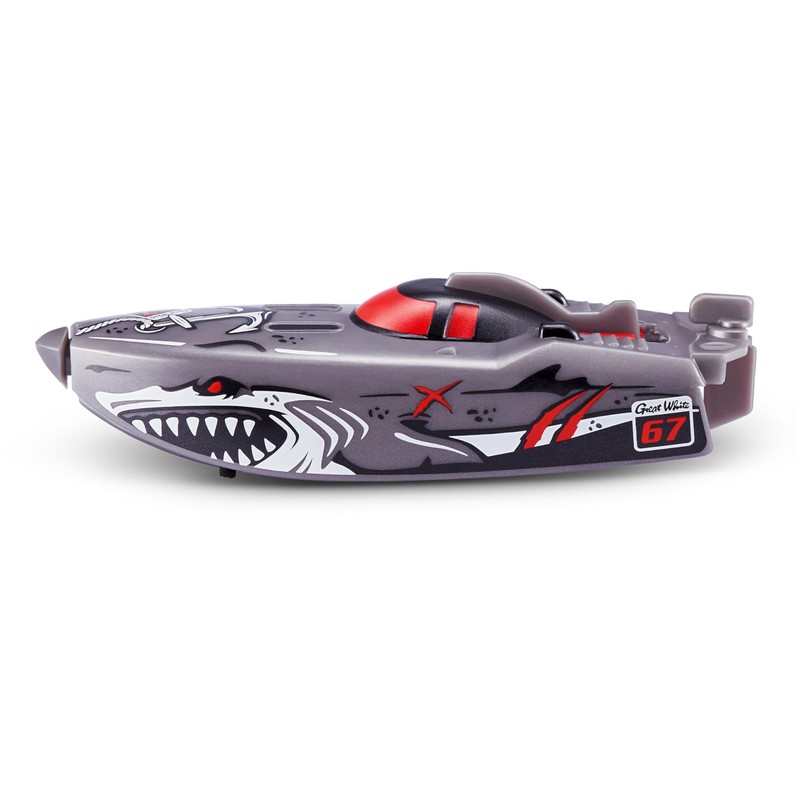 ROBO Alive ZURU Robo Boats, White Shark & Dino Shark