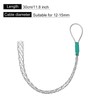 sourcing map Cable Pulling Grip for 12-15mm/0.47-0.59 Inch Cable 0.3m/1FT/11.8
