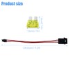 ZOOKOTO 32V Low Profile Mini Fuse Adapter Tap Fuse Kit