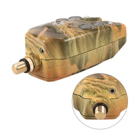 Fishing Bite Alarms Set Digital Fishing Alarm Kit LED Alarm Indicator Alert Bell Fishing Swinger Fishing Tackle with Zippered Box