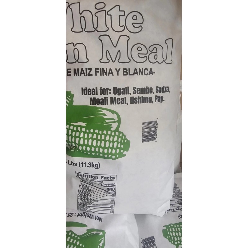 Kongoni White Corn Meal Harina De Maiz Fina Y Blanca