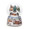 Roman - 6" H 120mm Musical Rotating Christmas Train in