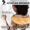 Minisentials Esponja Africana Auténtica Nudos Exfoliante Baño Tipo Lufa Afro