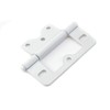 Wealrit 6 pcs White Non-Mortise Hinges Door Hinges 3 Inch