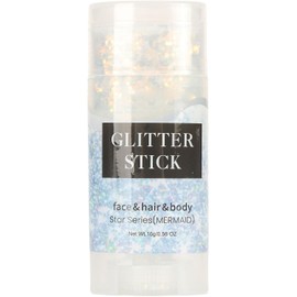 Gel Corporal Multifuncional con Purpurina para Cara, Cuerpo y Cabello, Fácil Aplicación y Limpieza, para Fiestas y Celebraciones