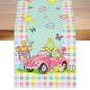 Arquiel Easter Gnome Table Runner, Spring Table Runner 33 x