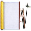 Magic Canvas Paint with Water,4 Chinese Painting Brushes Set Flower