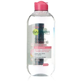 Garnier Skin Active Micellar Solution All in 1 Sensitive Skin Large 400ml - Pack of 2