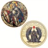 Brave Warrior Challenge Coin Guardian Angel Lucky Coin Gift with