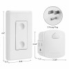 DEWENWILS Wireless Remote Power Wall Switch Outlet ChristmasDecorations Indoor
