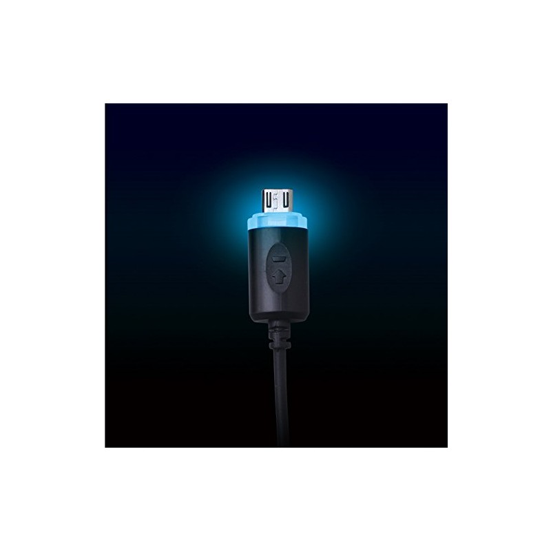 Seiwa cable LED Light cable MU microUSB 2.1A corresponding 1m