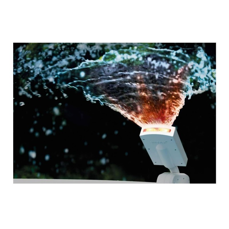 Intex Multi-Color LED Pool Fountain for Above Ground Pools, Fits