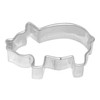 Birkmann 1010702210 Cookie Cutter Pig 4 cm, Plastic, Grey, 5