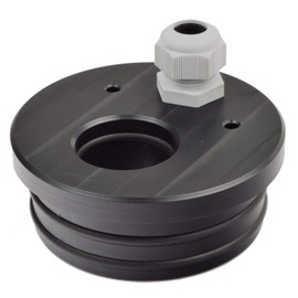 Agora-Tec® Well Lid for 4 Inch DN 100 Well Pipe for 32 mm PE Pipe