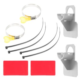 Operitacx 1set Strong Hose Support Bracket for Swimming Pool Hose Fixing Holder Prevents Sagging Easy Installation Gray