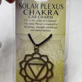 Kalan Solar Plexus Chakra Car Charm New