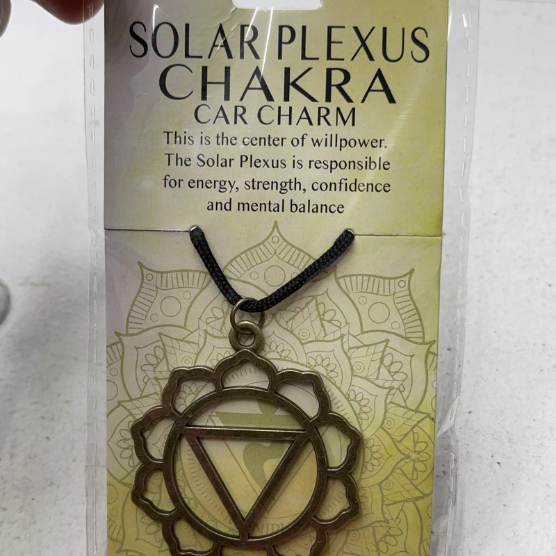 Kalan Solar Plexus Chakra Car Charm New