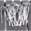 20 PCS Bridal Wedding Rhinestone Rose Flower U-shaped Hair Pins