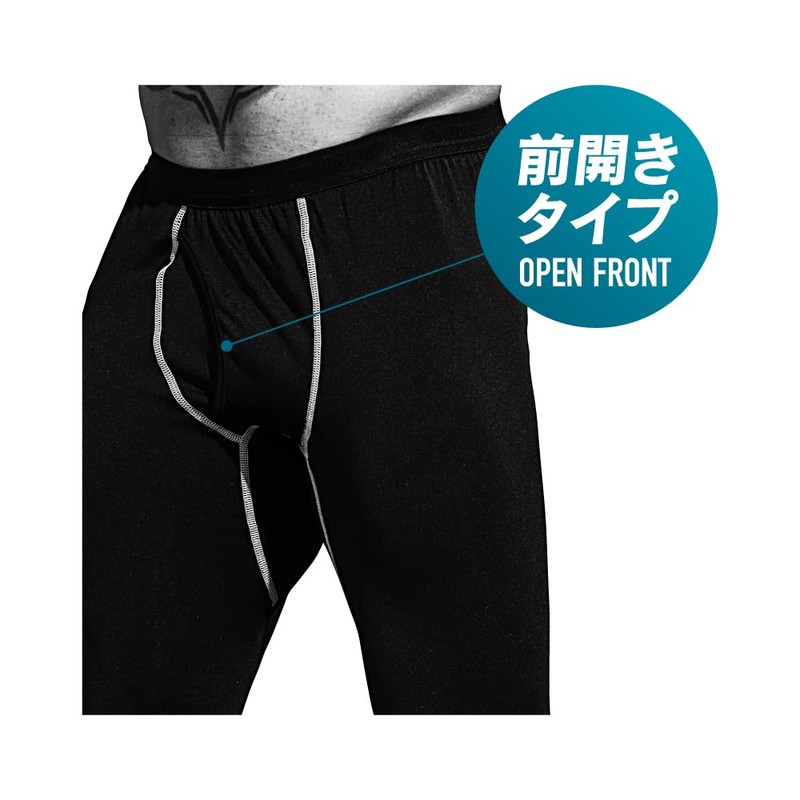 Otafuku Glove JW-165 Men’s Winter Inner Wear, Long Tights, Heat