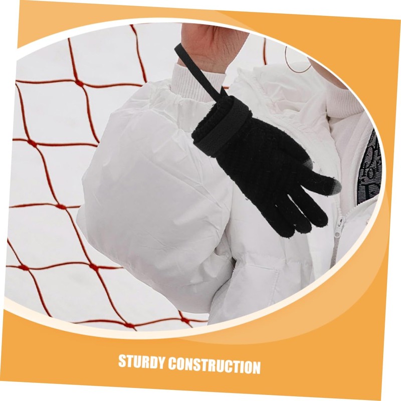 Outanaya 6pcs Ski Gloves Straps Elastic Wrist Leash for Lost